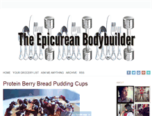 Tablet Screenshot of epicureanbb.com